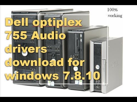 optiplex 755 audio driver windows 10